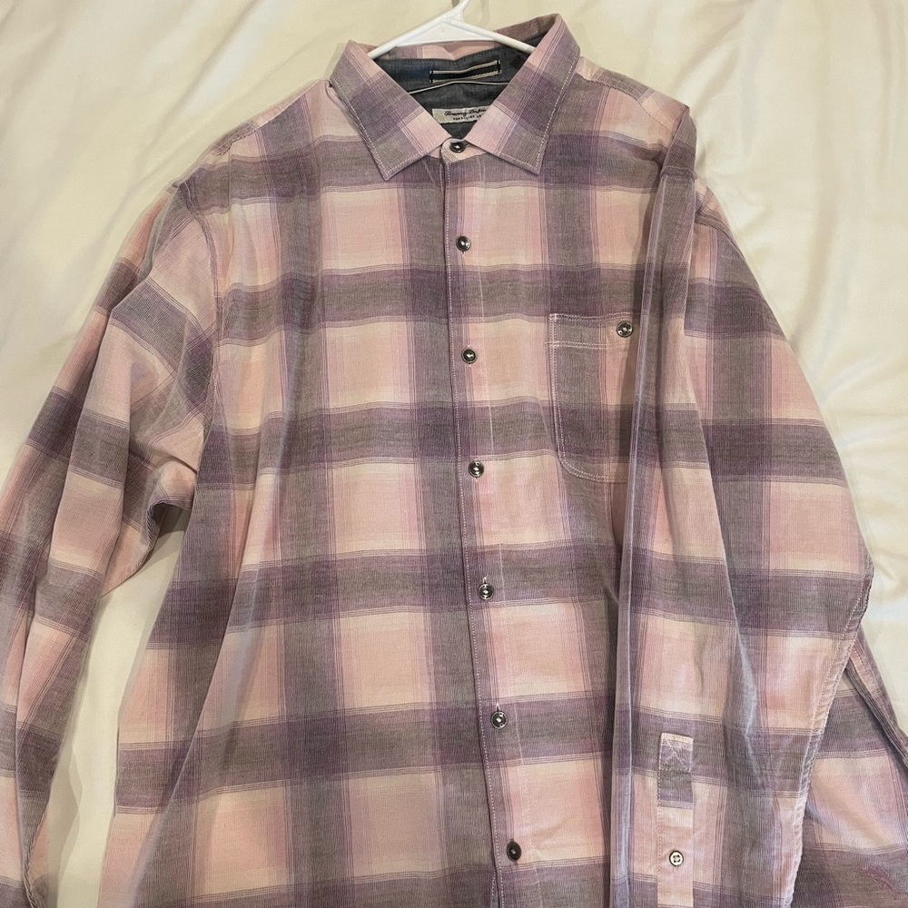 XL Tommy Bahama Flannel Shirt